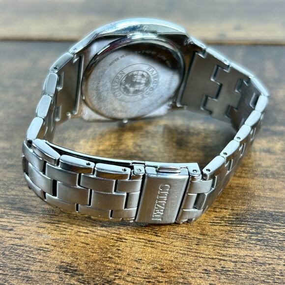 Citizen Eco-Drive Diamond Dial Watch Stainless Gray BM6010-55G - Picture 13 of 15